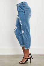 Load image into Gallery viewer, High Waisted Boyfriend Jeans
