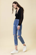 Load image into Gallery viewer, High Waisted Boyfriend Jeans
