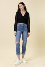 Load image into Gallery viewer, High Waisted Boyfriend Jeans
