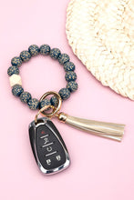 Load image into Gallery viewer, Leopard Beaded Key Ring
