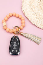 Load image into Gallery viewer, Leopard Beaded Key Ring
