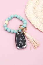 Load image into Gallery viewer, Leopard Beaded Key Ring
