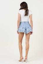 Load image into Gallery viewer, FRINGE DENIM SHORTS
