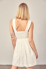 Load image into Gallery viewer, SMOCKED RUFFLE DETAIL DRESS
