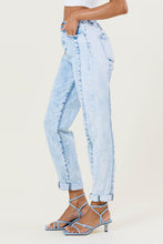 Load image into Gallery viewer, HIGH RISED COLOR BLOCK BOYFRIEND JEANS
