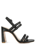 Load image into Gallery viewer, AVIANNA Slim Block Heel Sandal
