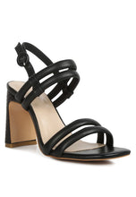 Load image into Gallery viewer, AVIANNA Slim Block Heel Sandal
