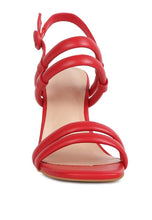 Load image into Gallery viewer, AVIANNA Slim Block Heel Sandal
