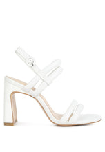 Load image into Gallery viewer, AVIANNA Slim Block Heel Sandal
