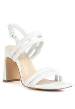 Load image into Gallery viewer, AVIANNA Slim Block Heel Sandal
