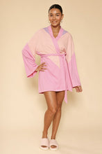 Load image into Gallery viewer, Chevron terry cloth novelty robe
