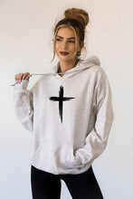 Load image into Gallery viewer, Graffiti Cross Graphic Hoodie
