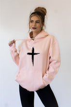 Load image into Gallery viewer, Graffiti Cross Graphic Hoodie
