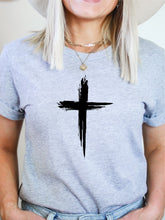 Load image into Gallery viewer, Graffiti Cross Graphic Tee
