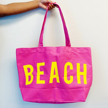 Load image into Gallery viewer, Well Made Beach Canvas Tote
