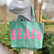 Load image into Gallery viewer, Well Made Beach Canvas Tote
