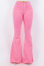 Load image into Gallery viewer, Bell Bottom Jean in Pink
