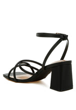 Load image into Gallery viewer, Alyona Low Block Heel Strappy Sandals
