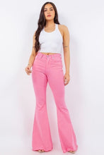 Load image into Gallery viewer, Bell Bottom Jean in Pink
