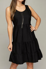 Load image into Gallery viewer, sleeveless tiered dress
