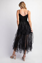 Load image into Gallery viewer, LOVELY TULLE MIDI CROCHET DRESS
