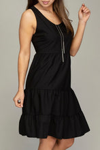 Load image into Gallery viewer, sleeveless tiered dress
