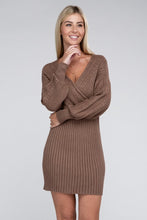 Load image into Gallery viewer, Cable Knit Sweater Dress
